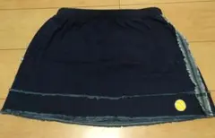 美品★kea sport キアスポーツ デニムスコート　Mサイズ