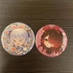 霧月様専用　ホロライブ缶バッジスナック　兎田ぺこら　ロボ子さん