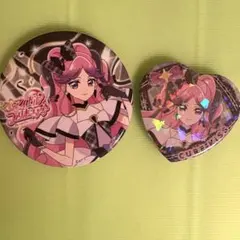 キミとアイドルプリキュア キュアキッス 缶バッジ セット