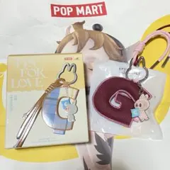 ラブブ PIN FOR LOVE イニシャル キーリング G