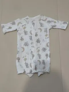 2wayオール　ロンパース　カバーオール　ガーゼ　綿100% 50-70cm