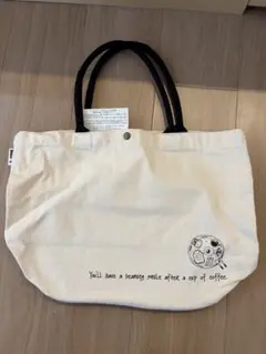 ドトールコーヒーイラスト付きトートバッグ