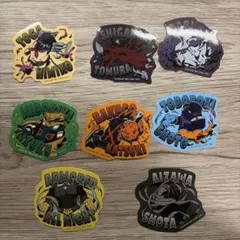 ヒロアカ一番くじステッカー 8枚セット