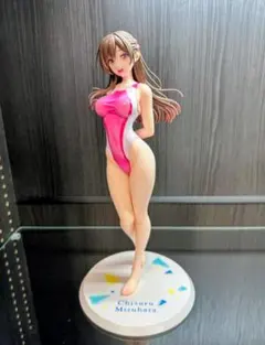 水原千鶴 桃色ラインの競泳水着Ver. 1/7スケールフィギュア - メルカリ