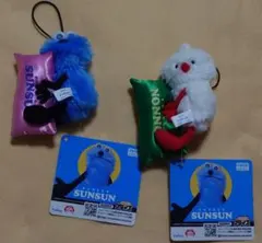 パペットスンスン おやすみピローマスコット 2種セット