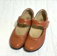 Jollier メリージェーン 22.5cm ブラウン NOSAKA取扱