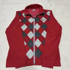 Puma GOLF 赤 セーター Lサイズ