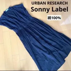 URBAN RESEARCH Sonny Labal ロングワンピース 黒
