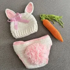 うさぎのコスチュームセット ニューボーンフォト用