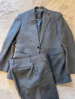 グレー セットアップ　スリーピース付き　ビジネススーツ 3点セット