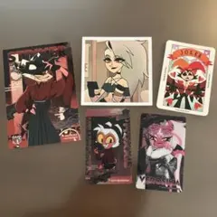 Hazbin Hotel 購入特典　ハスク　ヘルヴァボス　グッズ　おまとめ　匿名のサムネイル