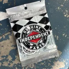 INDEPENDENT スケートビス 1インチ シルバー ビス - メルカリ