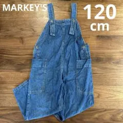 【MARKEY'S】デニムサロペット120cm