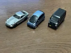 ミニカー 3台セット 日産 フェアレディZ 三菱 i スズキ エブリイのサムネイル
