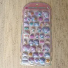 コットンパフィーシール　キティちゃん