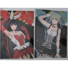 賭ケグルイ マルイ 限定 クリアファイル 蛇喰夢子 桃喰綺羅莉 新品