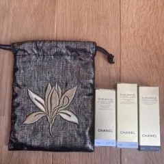 【新品未使用】CHANEL サブリマージュ　ミニ巾着　サンプル一式
