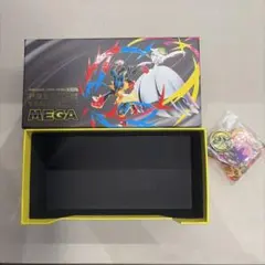 ポケモンカードゲームプレミアムトレーナーボックス MEGA 空箱とダメカン