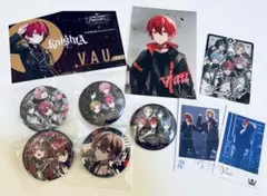 VAU 缶バッジセット 5個 ポストカードチェキ付き