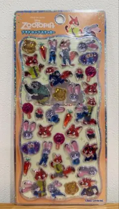 ズートピア プチドロップステッカー