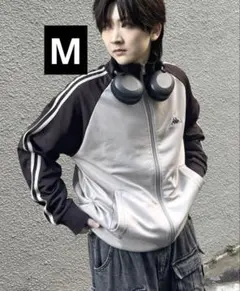 Kappa ジャージ トラックジャケット ジップアップ　ベージュ　M 値下げ！のサムネイル