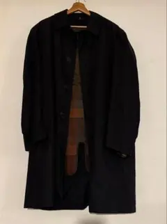 2XL相当 アクアスキュータム ハーフコート カシミヤ混 カバーオール