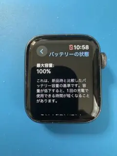 バッテリー100% Apple Watch SE 40mm付属品あり