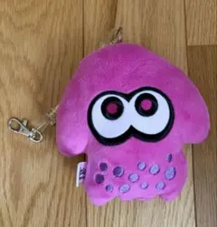 スプラトゥーン　ぬいぐるみ カードケース　キーホルダー付き