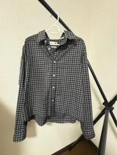 ネルシャツ オンブレ