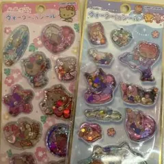 大人気 サンリオ ハローキティ ウォーターシール 日焼け キティ 正規品 2種