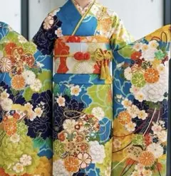 正絹振袖フルセット】王道古典×華やか花柄｜成人式・結婚式・前撮り