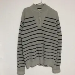 希少品　エルエルビーン　usa製 ヘンリーネック　コットンニット　ヴィンテージ