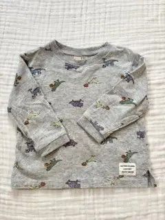 プティマイン　恐竜　長袖　Tシャツ　90