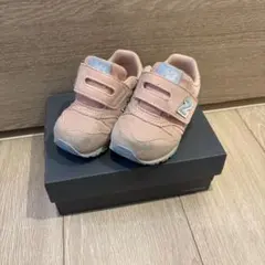 New Balance ベビー スニーカー 12.5cm ピンク