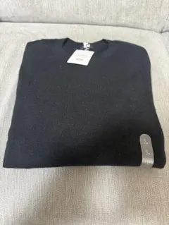 カシミヤクルーネックセーター