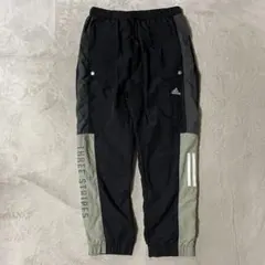 専用00’s y2k アディダス ナイロン ギミックパンツ M ブラック 美品