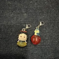 ディズニープリンセス めじるしアクセサリー 白雪姫　小鳥とりんご