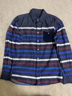 『値下げ！』BEAMS HEART ストライプ 長袖シャツ S