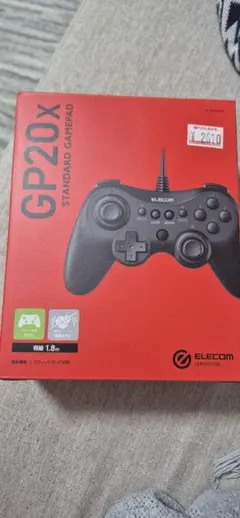【開封のみの新品】ELECOM GP20X 有線ゲームコントローラー 本体のサムネイル