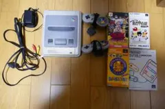 Nintendo Super Famicom 本体 コントローラー2個 ソフト