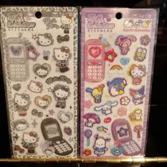 正規品　新作　新品　平成はっぴーフォン　サンリオ　2点　キティ　ポチャッコ