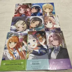 [最終値下げ！]学園アイドルマスター 1st Single 9種セット　学マス