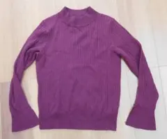 美品 ロペピクニックROPE' PICNIC★リブハイネックニットセーター　40