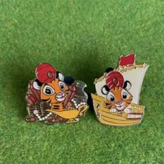 ディズニー 東京ディズニーリゾート チャンドゥ ピンバッジ 2個セットのサムネイル