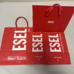 dieselショッパーと空箱　４点セット