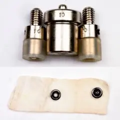 美品　MORITO　モリト　アメリカンスナップ　リングスナップ　スナップ　駒