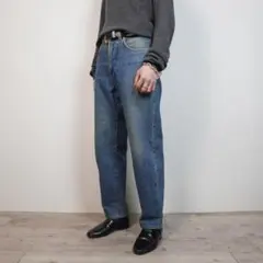 Wrangler デニムジーンズパンツ ストレート ブルー/TW253 - メルカリ