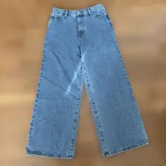 ワイドレッグデニム ライトブルーのサムネイル