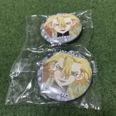 Dr.STONE ドクターストーン 場面写缶バッジ2 スタンリー×2