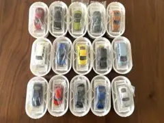 サントリーコーヒーボス 愛車ミニカー 全15種セット 1/72 コンプリートのサムネイル